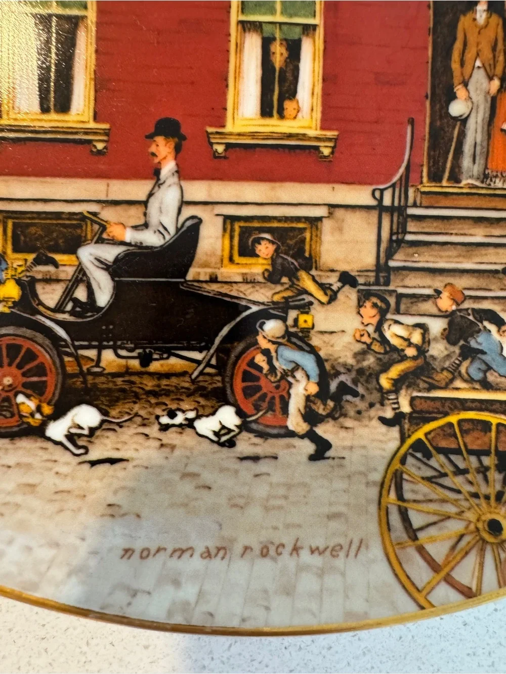 Norman Rockwell “City Pride” Collector Plate — 1985 — No. 534